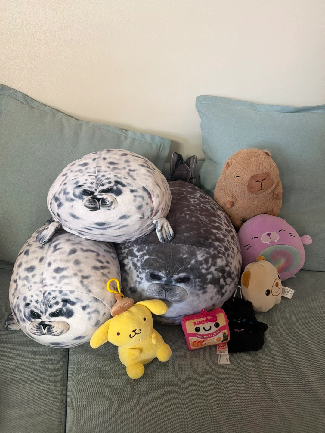 Plush toys and bag charms
