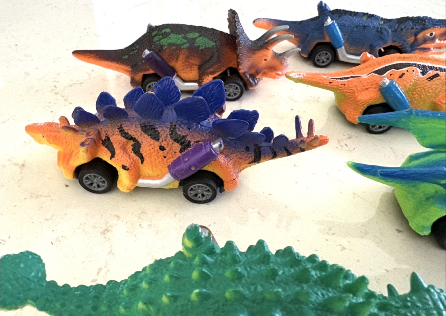 Dinosaur Pull-Back Toy Cars - Set of 6 - photo 2