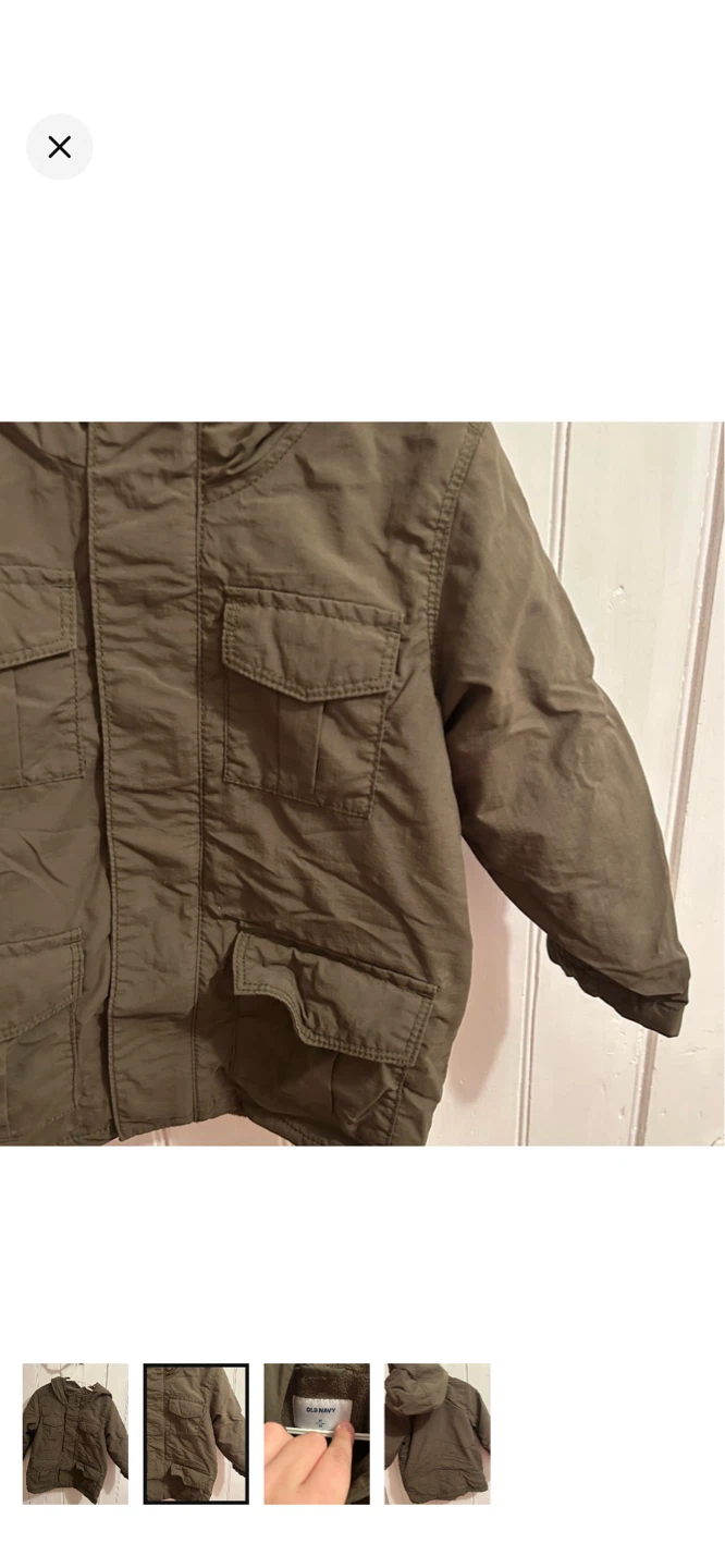 Old Navy Green Winter Jacket - Size 3T - photo 2