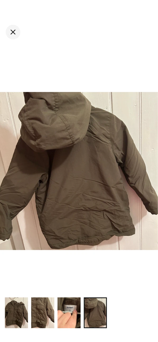 Old Navy Green Winter Jacket - Size 3T - photo 4