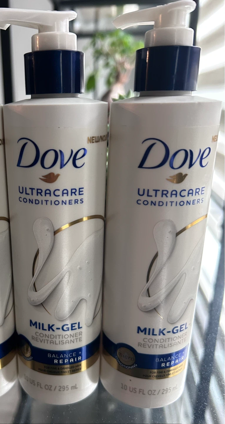 Dove Ultracare Milk-Gel Conditioner - 2 x 295ml