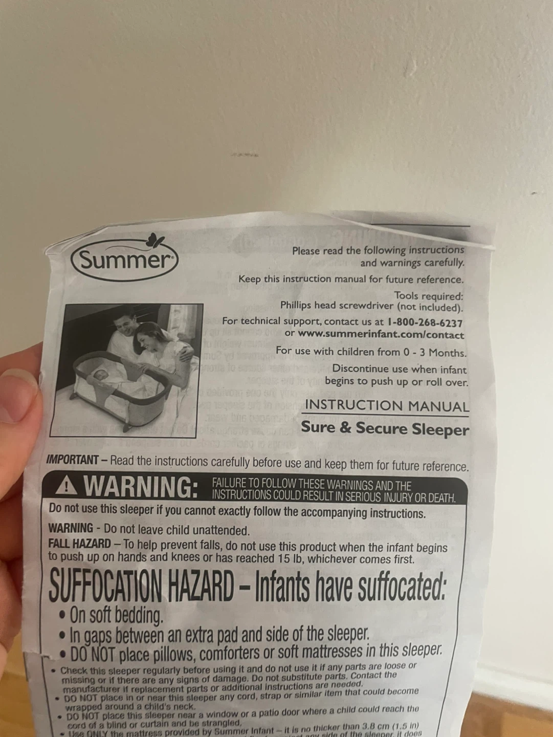 Summer Sure & Secure Sleeper foldable bassinet - photo 4