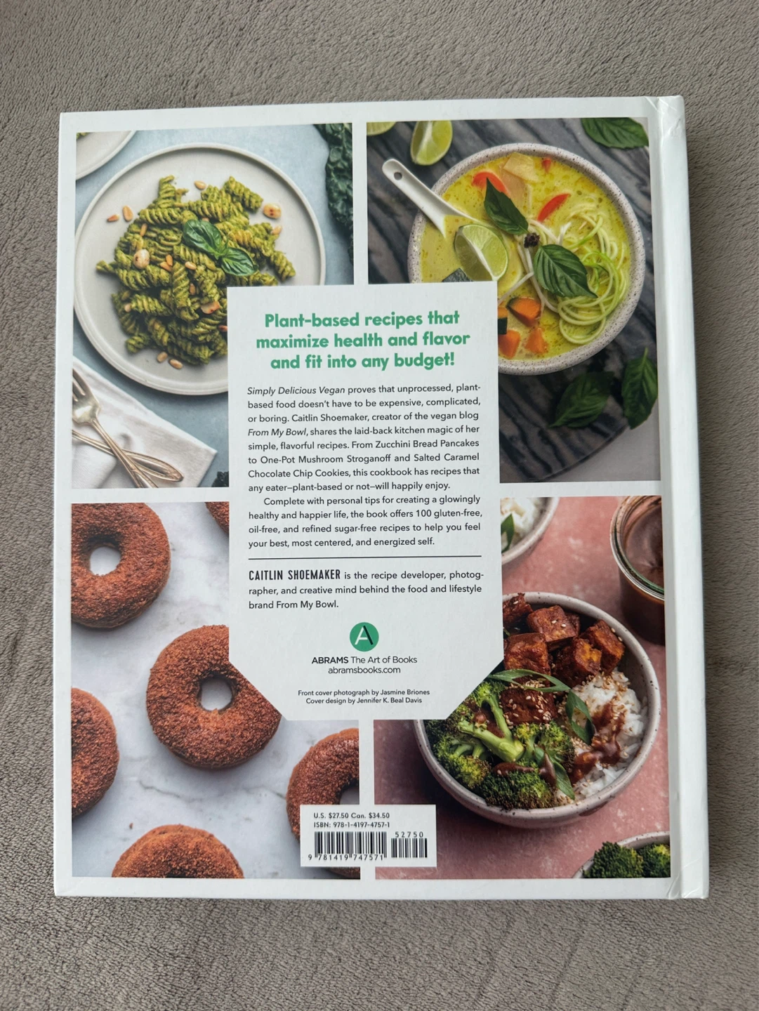 Simply Delicious Vegan Cookbook by Caitlin Shoemaker - photo 2