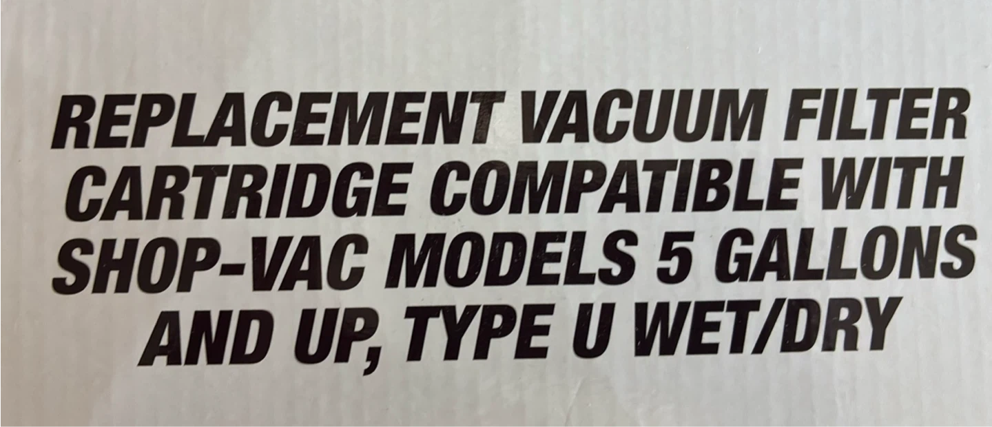 LifeSupplyUSA Replacement Vacuum Filter Cartridge ER360 - photo 2