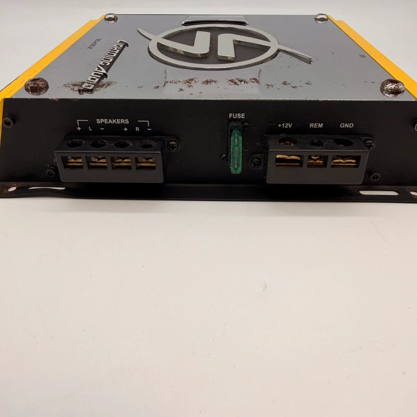 Lightning Audio B3.200.2 600W Car Amplifier Amp Yellow - photo 3
