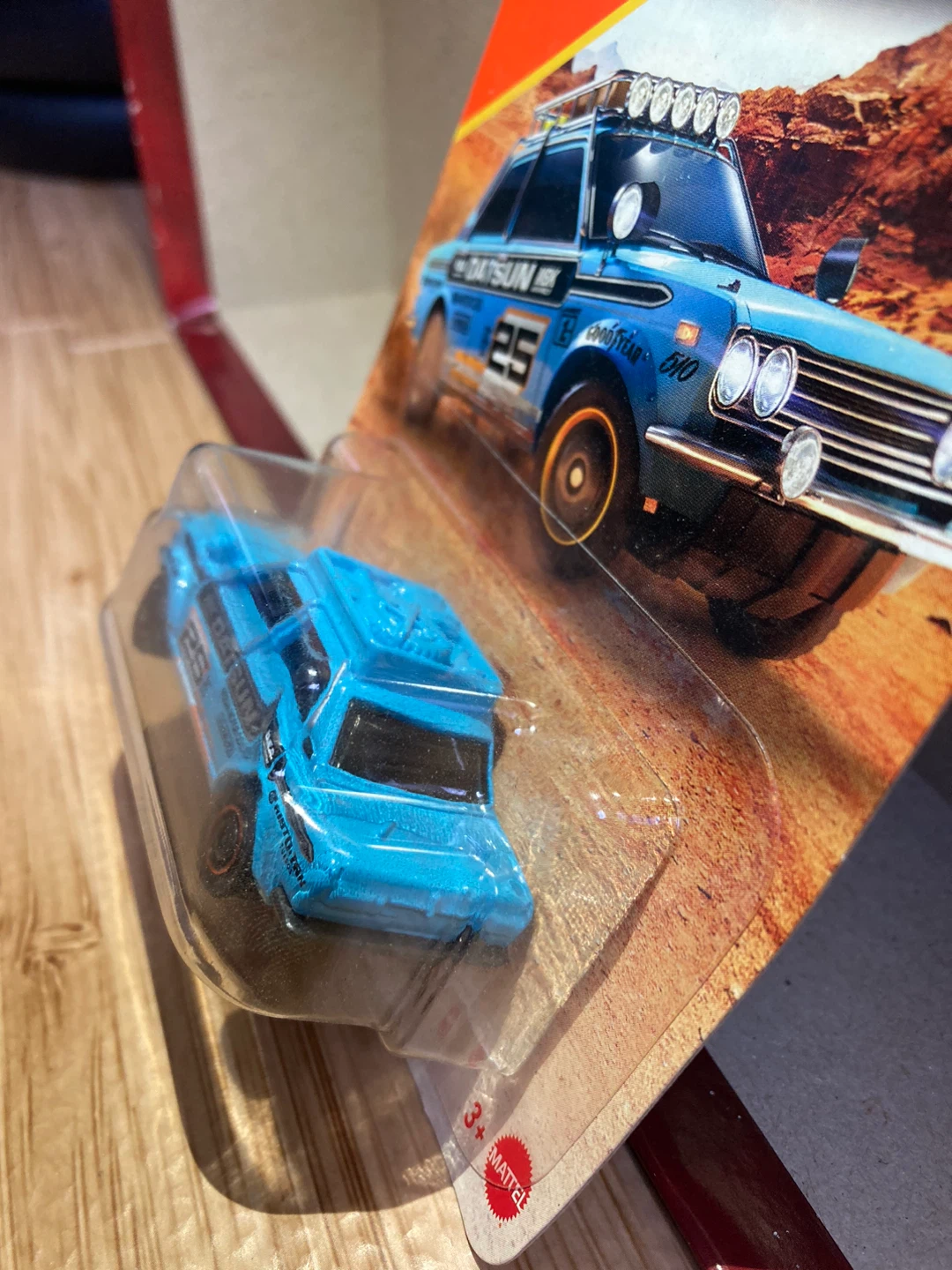 Matchbox / 70 Datsun 510 Rally / Light Blue - photo 3