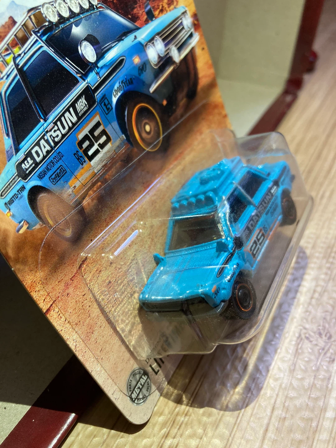 Matchbox / 70 Datsun 510 Rally / Light Blue - photo 2