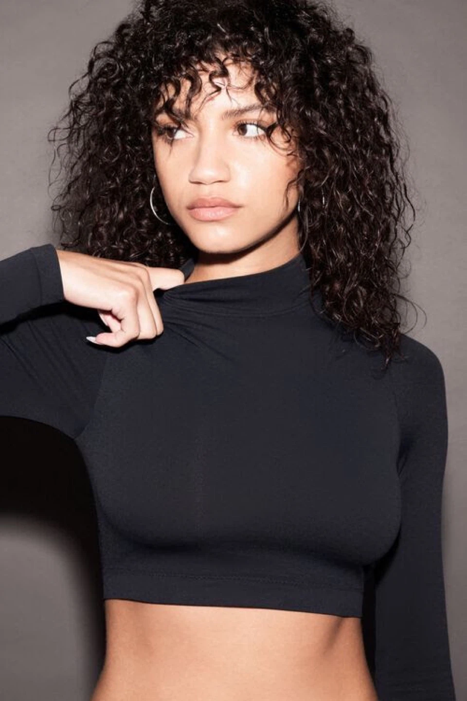 Garage BDY Active Long Sleeve Mock Neck