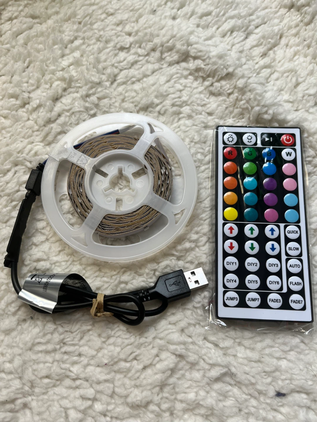 LED Light Strip with Remote Control