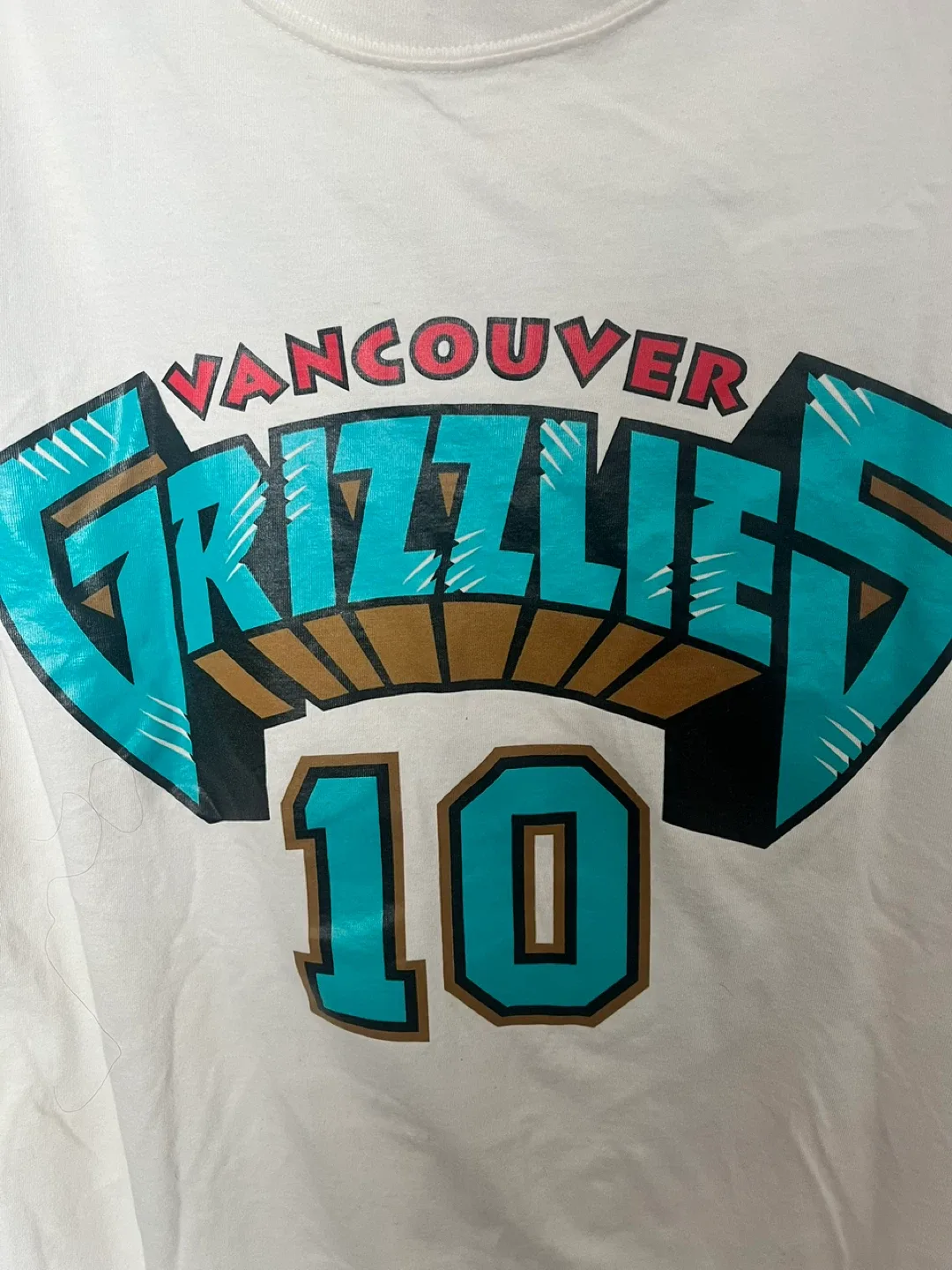 Mitchell & Ness Vancouver Grizzlies Bibby #10 T-Shirt - photo 2