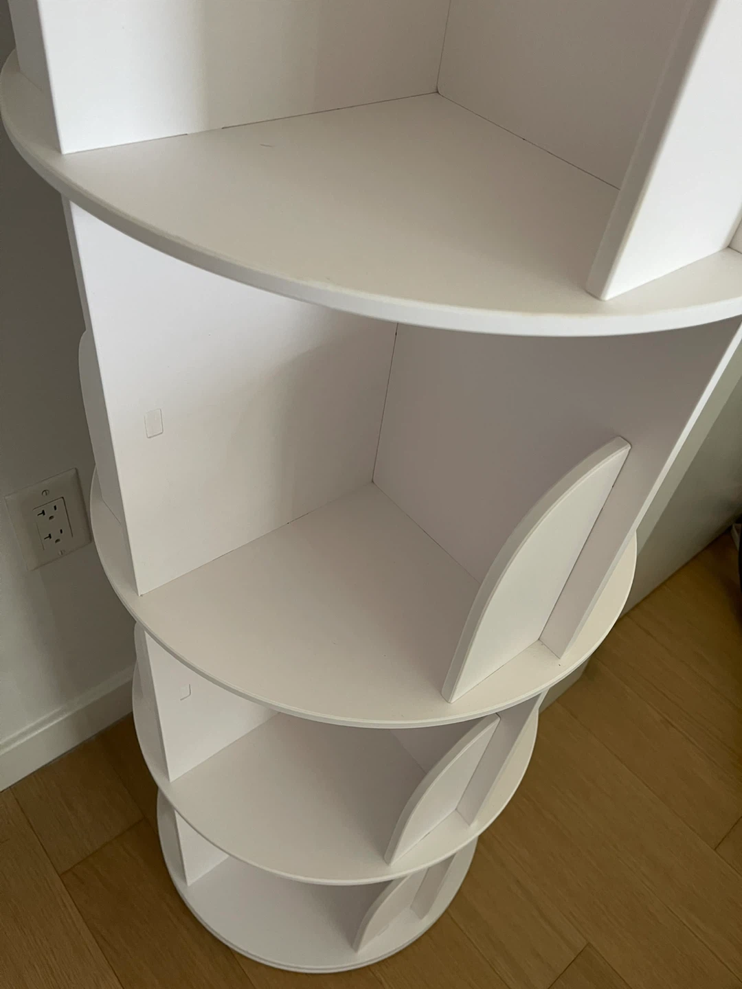 SpaceAid 5 Tier Rotating Bookshelf Tower - photo 2