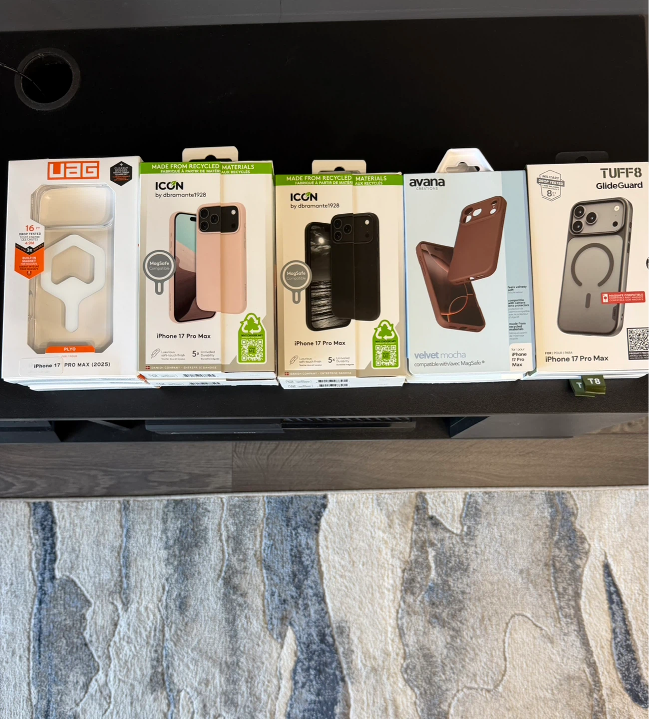 iPhone 17 Pro Max Cases (UAG, ICON, Avana, Tuff8)