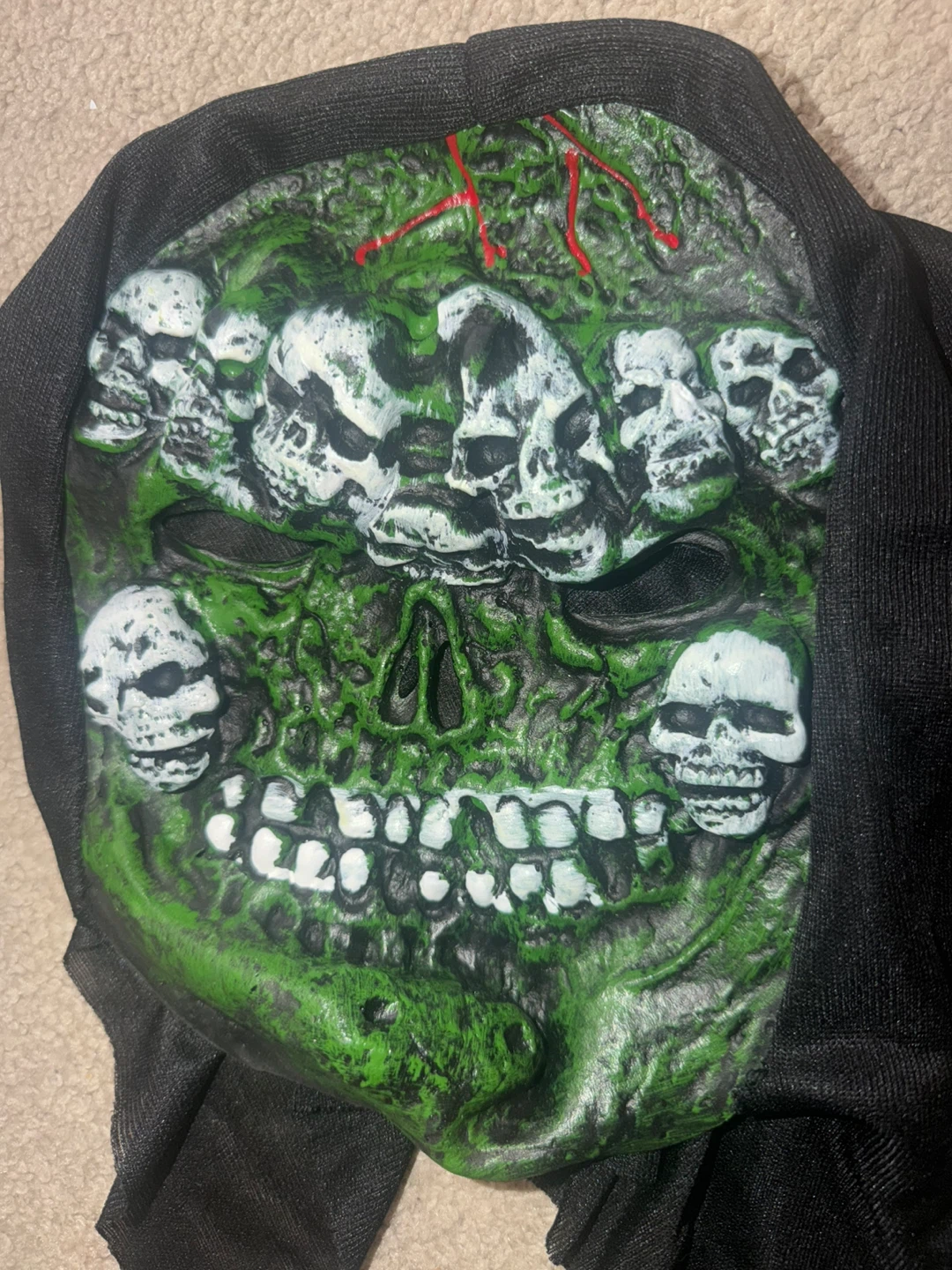 Creeping Dead Zombie Skull Halloween Mask