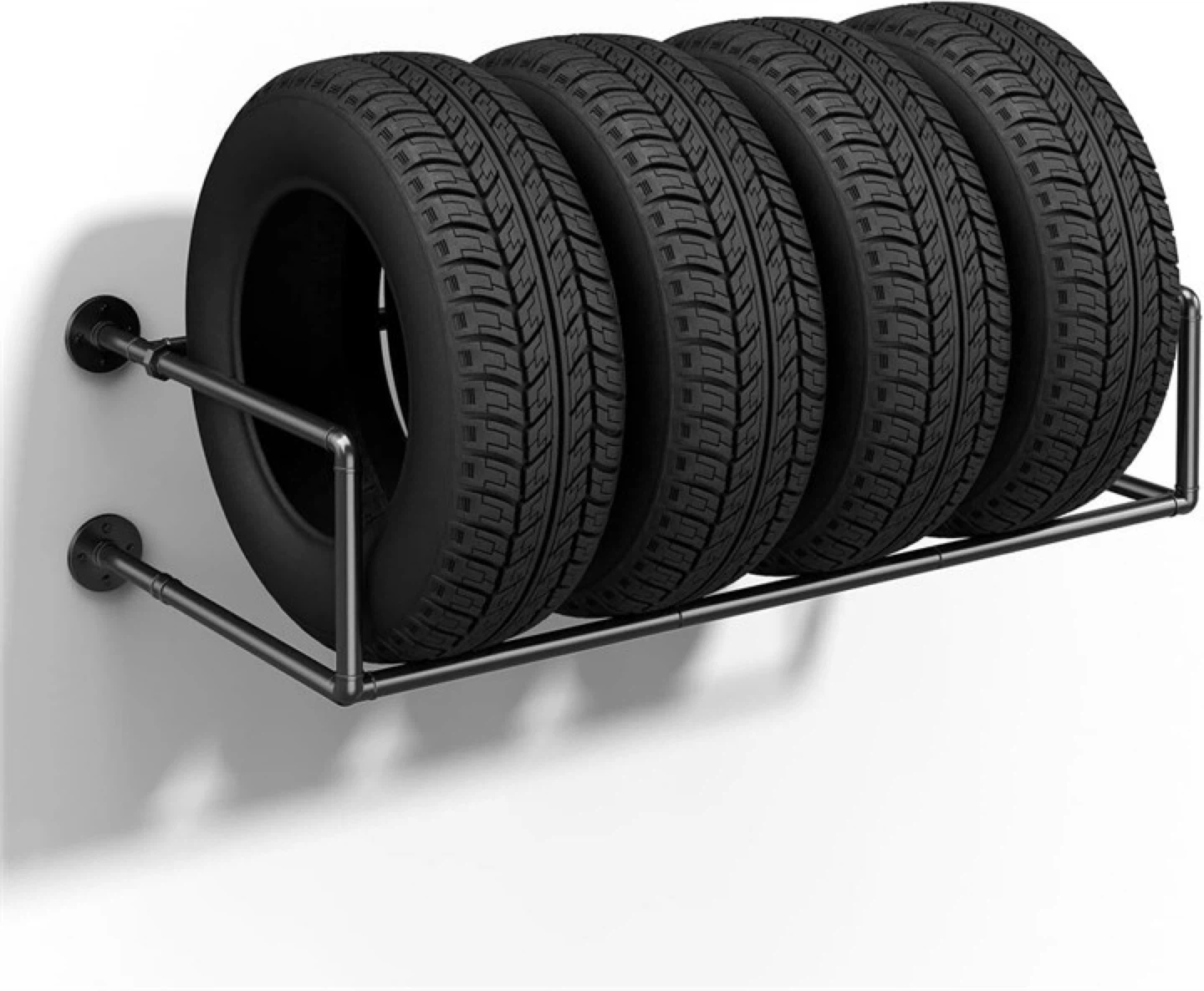 Adjustable Wall Mounted Tire Rack
