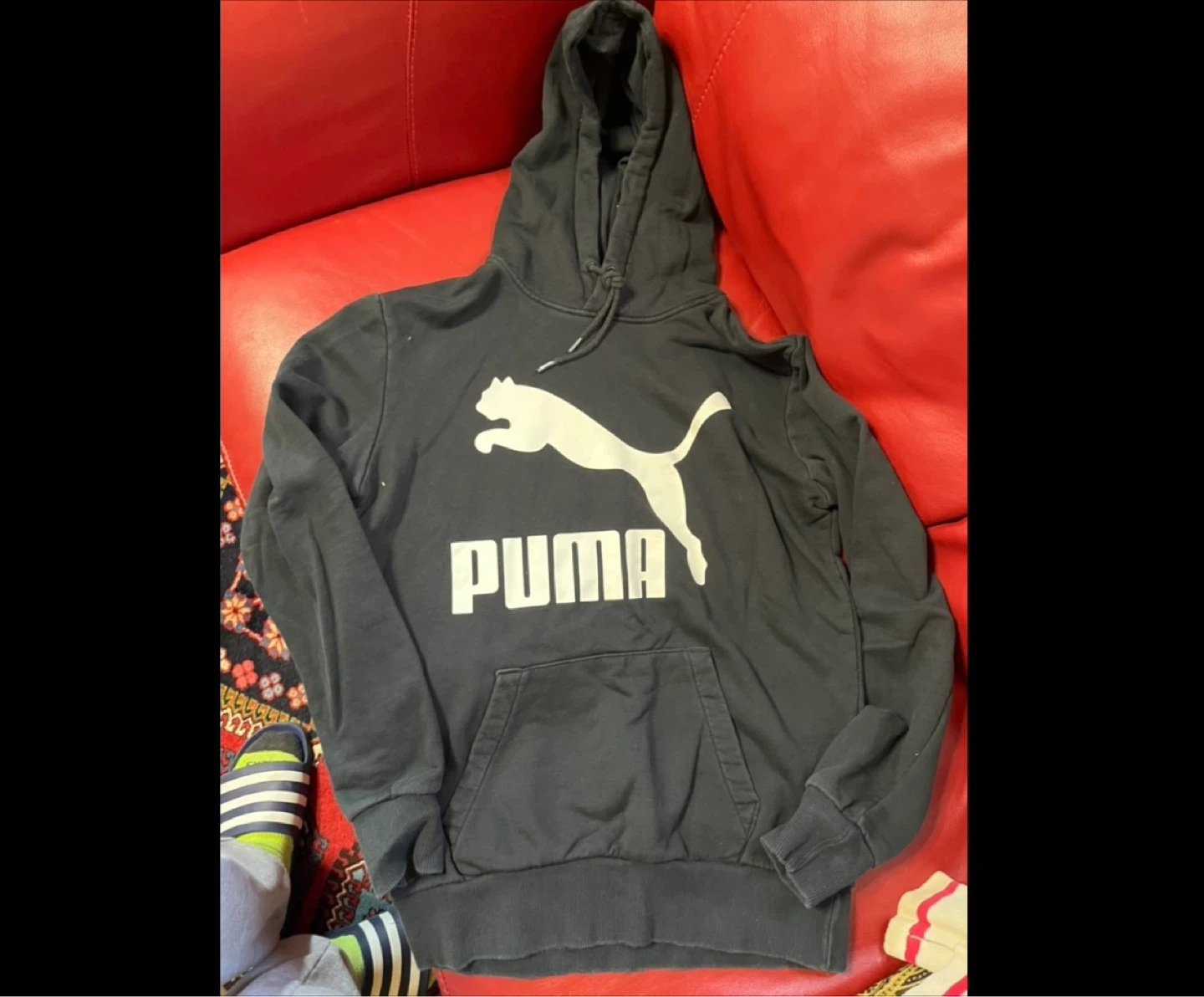 Puma Black Hoodie Size Small - photo 2