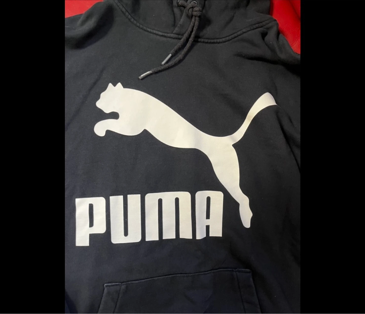 Puma Black Hoodie Size Small - photo 3