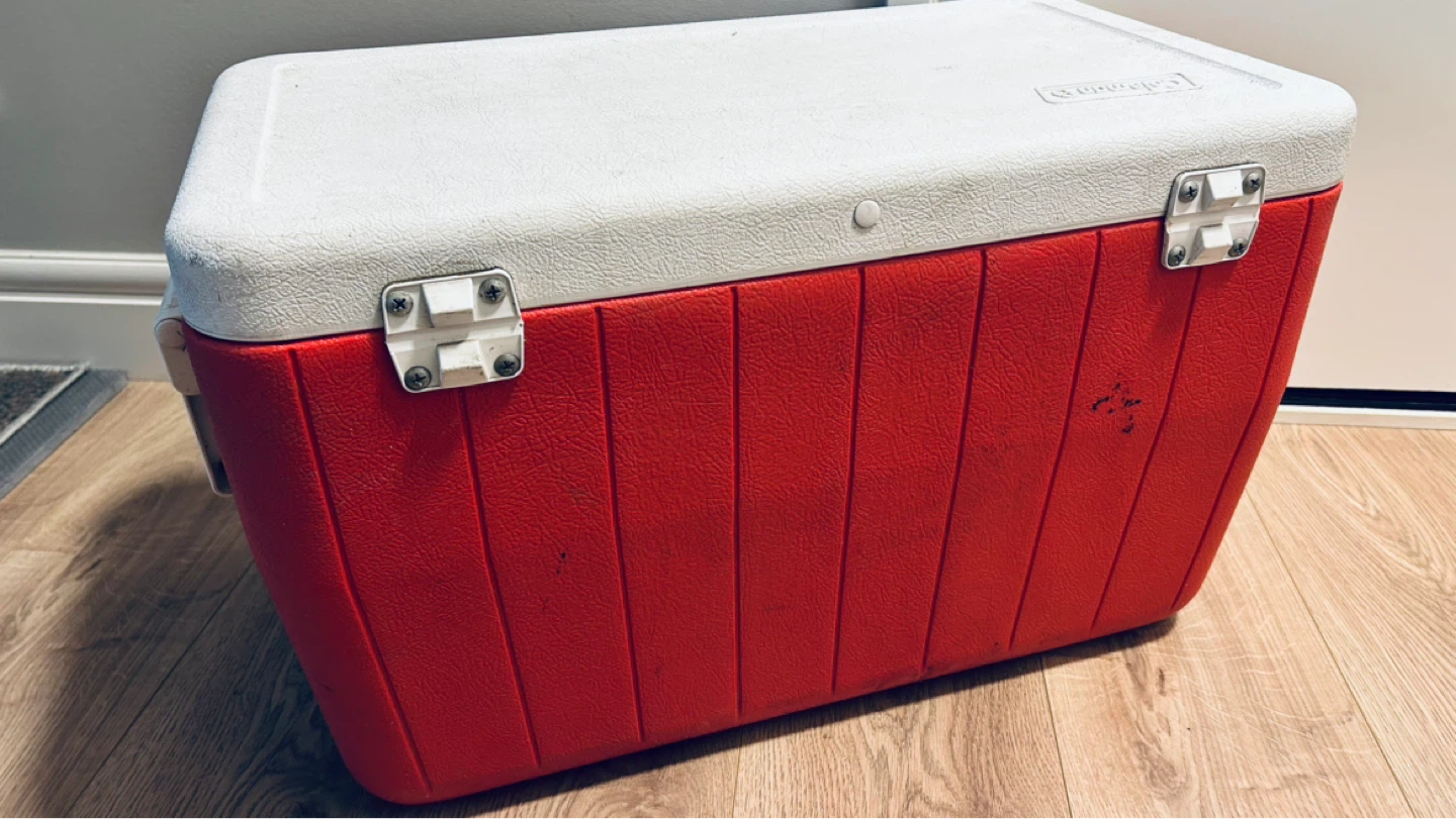 Coleman Cooler / Ice Chest – Red & White - photo 3