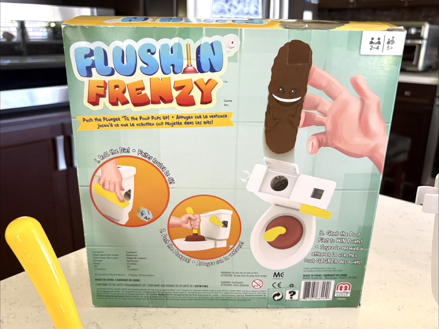 Flushin Frenzy Toilet Toss Game - photo 5