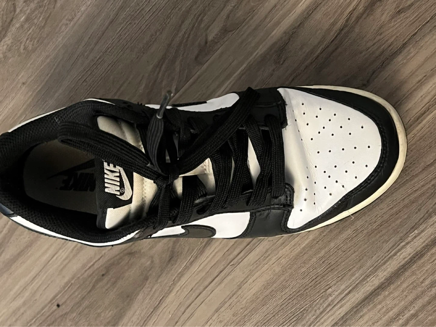 Nike Dunk Low Black White Sneakers