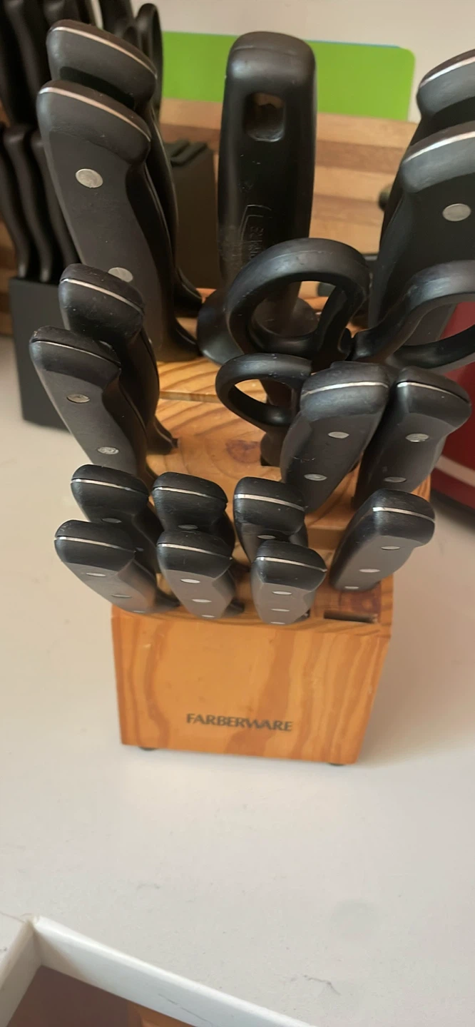 Farberware Knife Set with Block