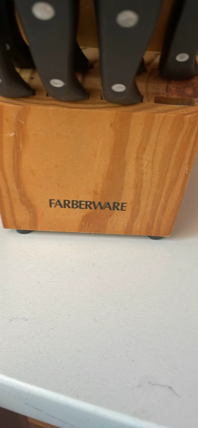 Farberware Knife Set with Block - photo 2