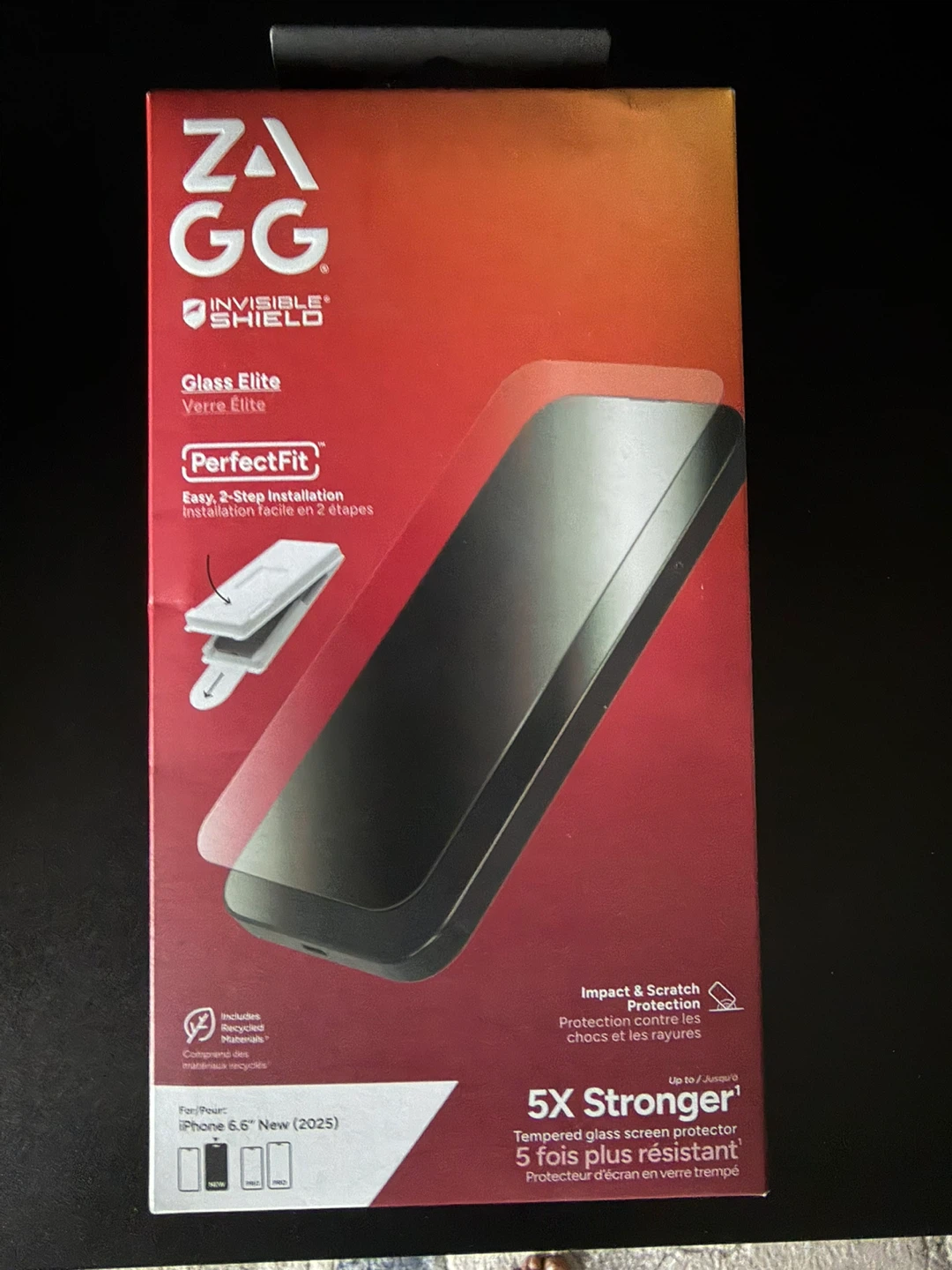 ZAGG Invisible Shield Glass Elite Screen Protector