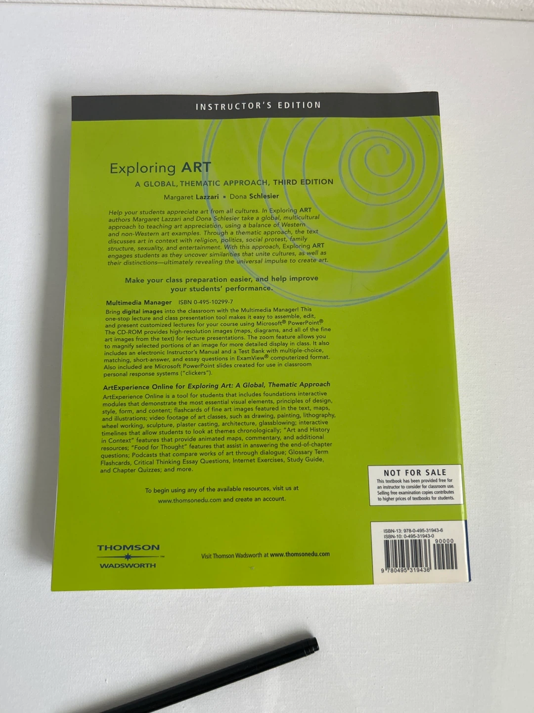 Exploring Art: A Global, Thematic Approach Instructor's Edition - photo 3