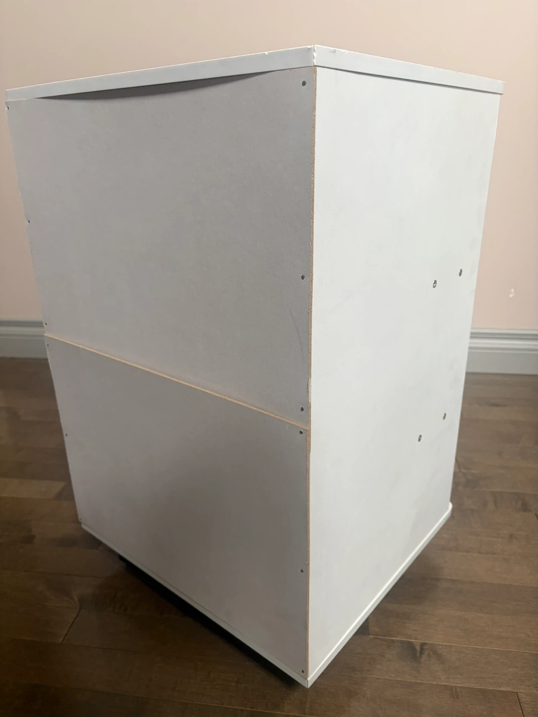 White 3-Drawer Filing Cabinet with Lock - photo 2