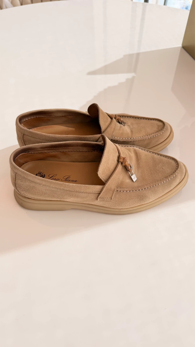 Loro Piana Summer Walk Loafers – Size 36 – Authentic