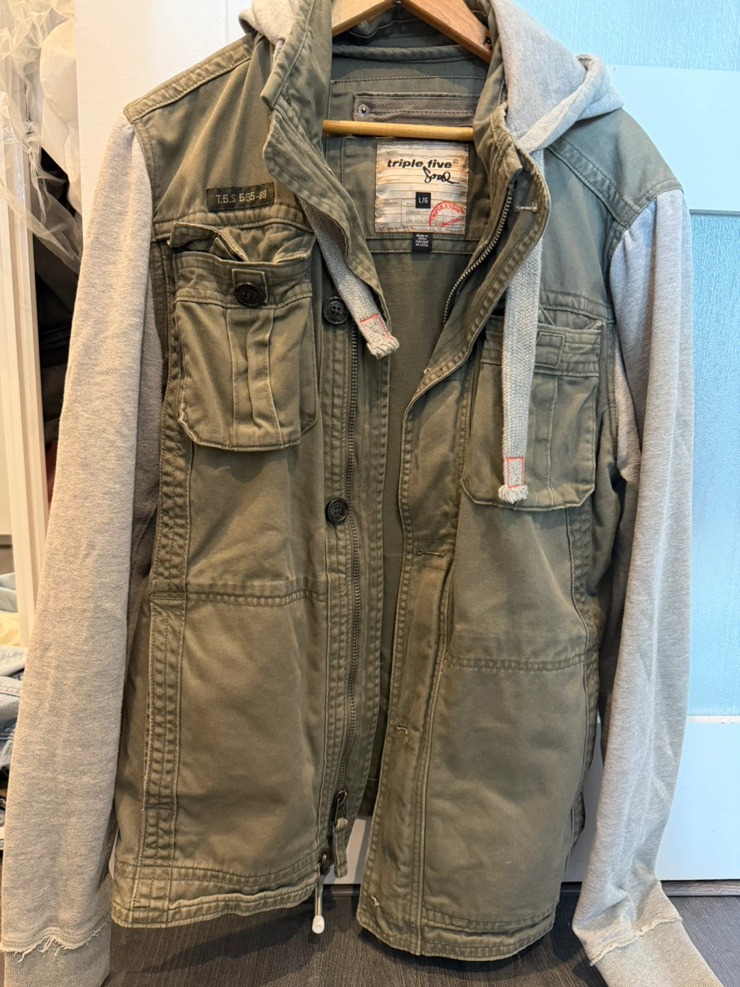 Jacket with Hoodie