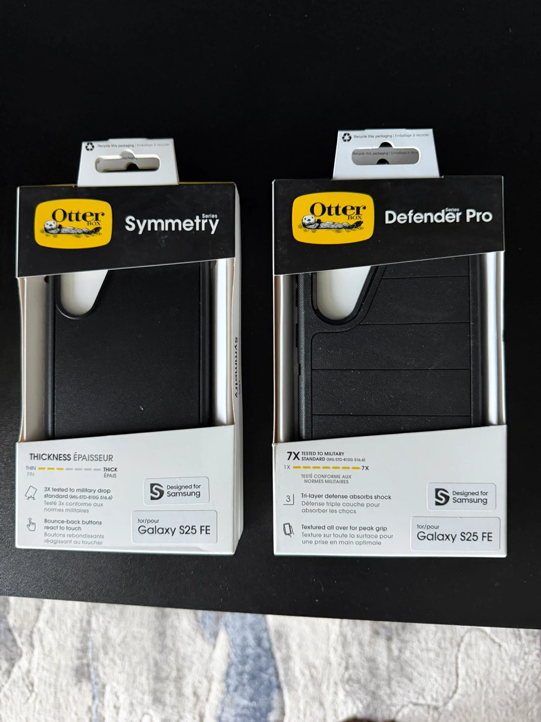 OtterBox Symmetry & Defender Pro Cases for Samsung Galaxy S25 FE