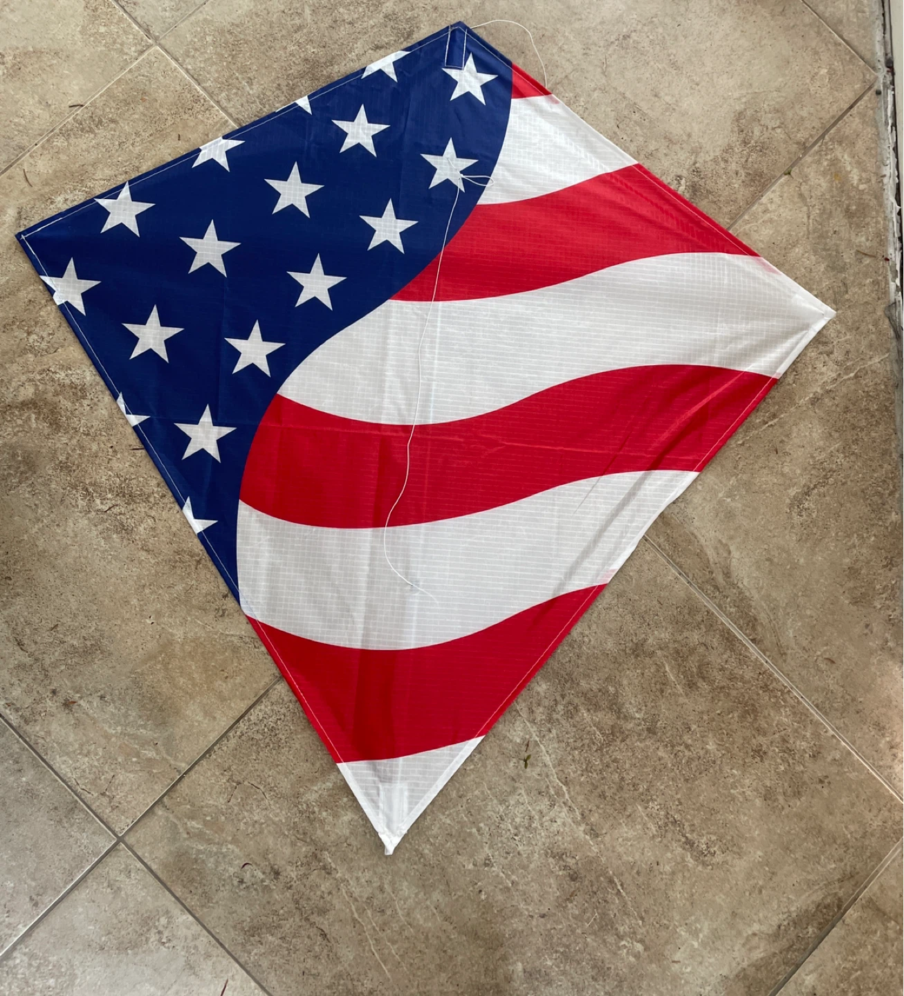 American Flag Diamond Kite