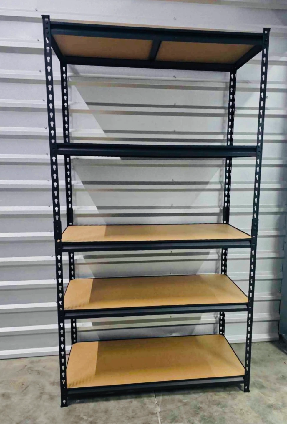 Brand NEW 5-Tier Metal Shelving Unit (Silver or Black color) - photo 3