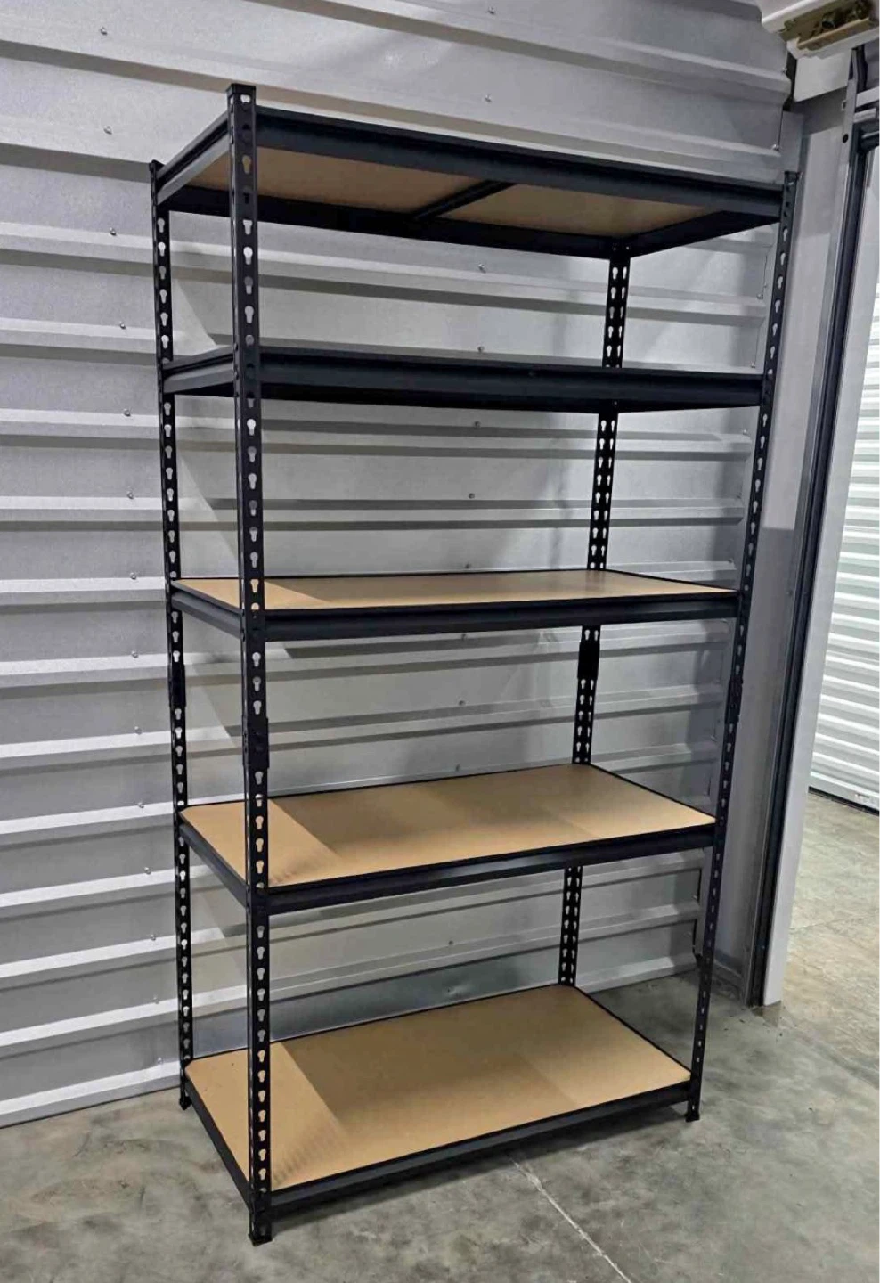 Brand NEW 5-Tier Metal Shelving Unit (Silver or Black color) - photo 2