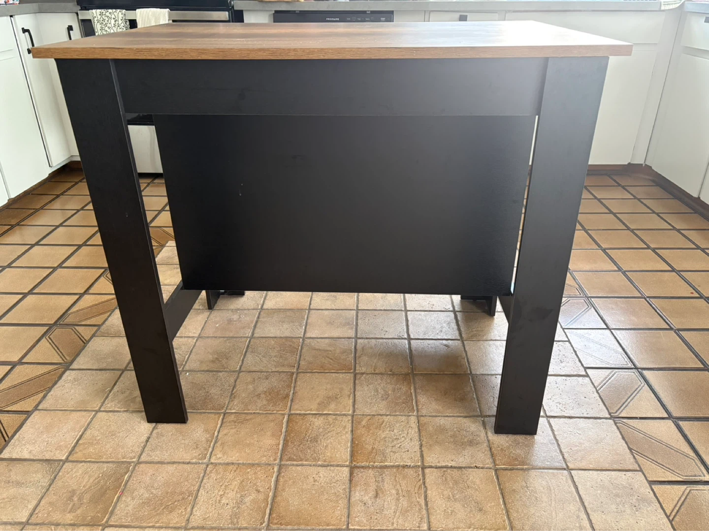 Kitchen Island / Table with Storage Shelves - photo 4