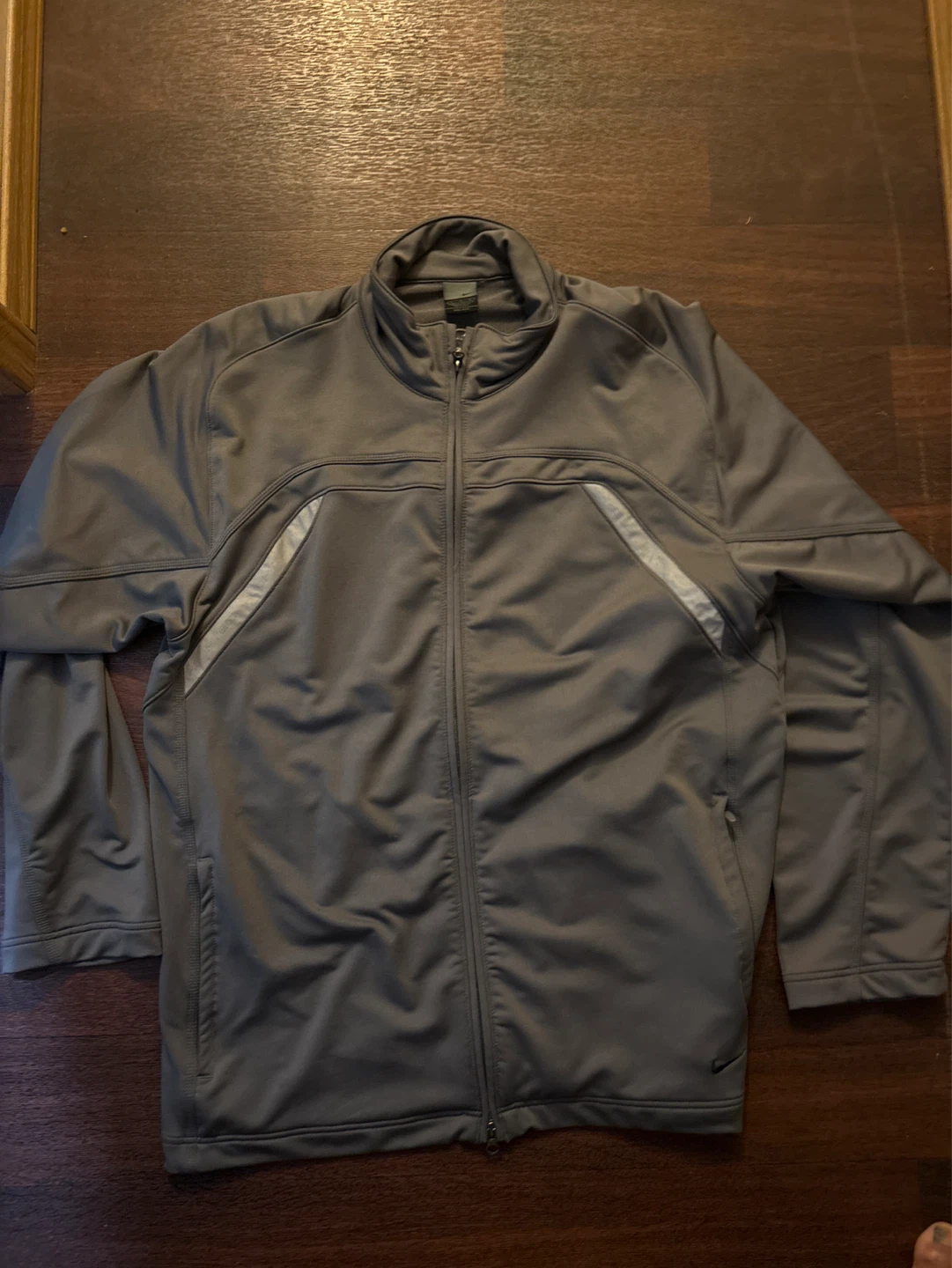 Nike Dri-FIT Men's Jacket - Grey - Large