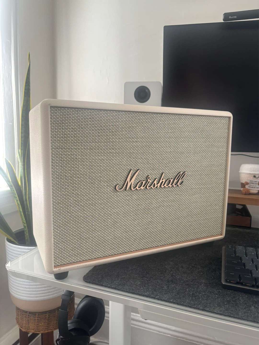Marshall Woburn III Speaker White