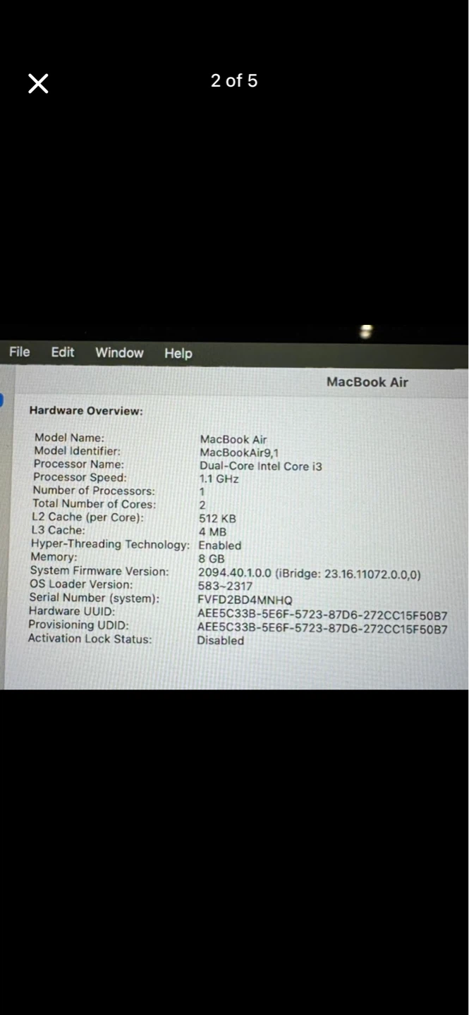 2020 13-inch MacBook Air - Silver - photo 2
