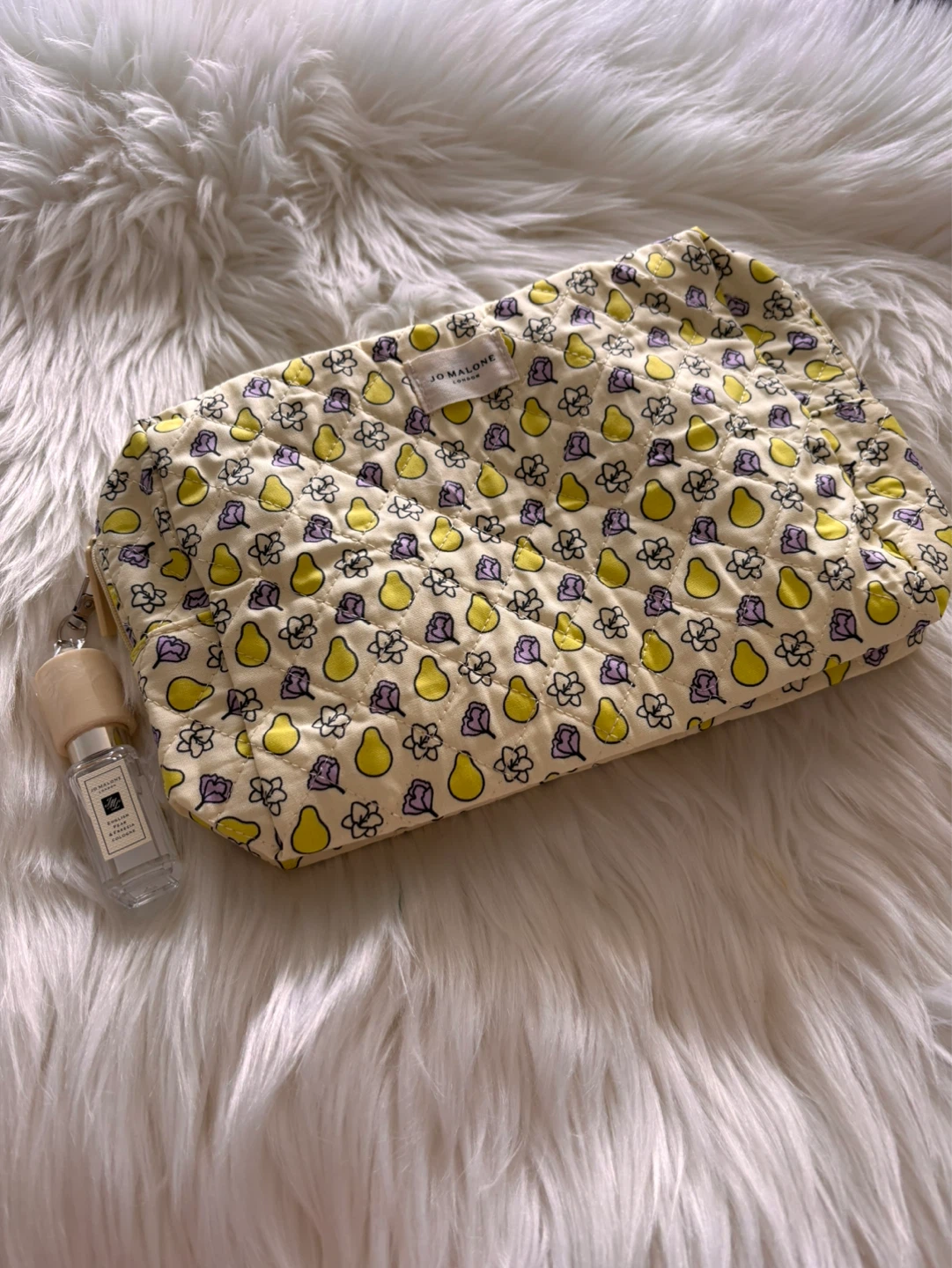 JO MALONE Cosmetic Bag with Mini English Pear & Freesia Cologne