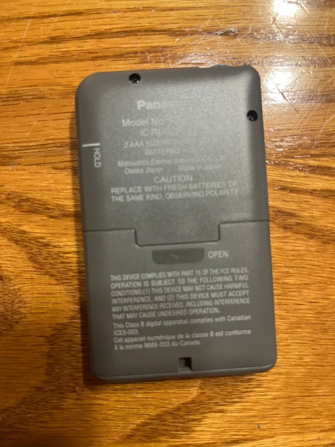 Panasonic IC recorder - photo 3