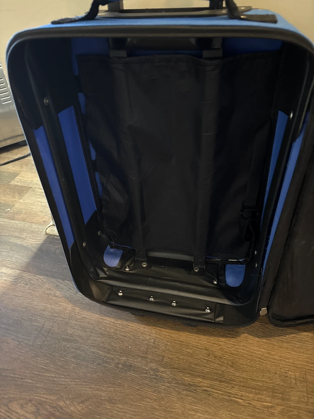 Blue Wheeled Carry-On Luggage - photo 2