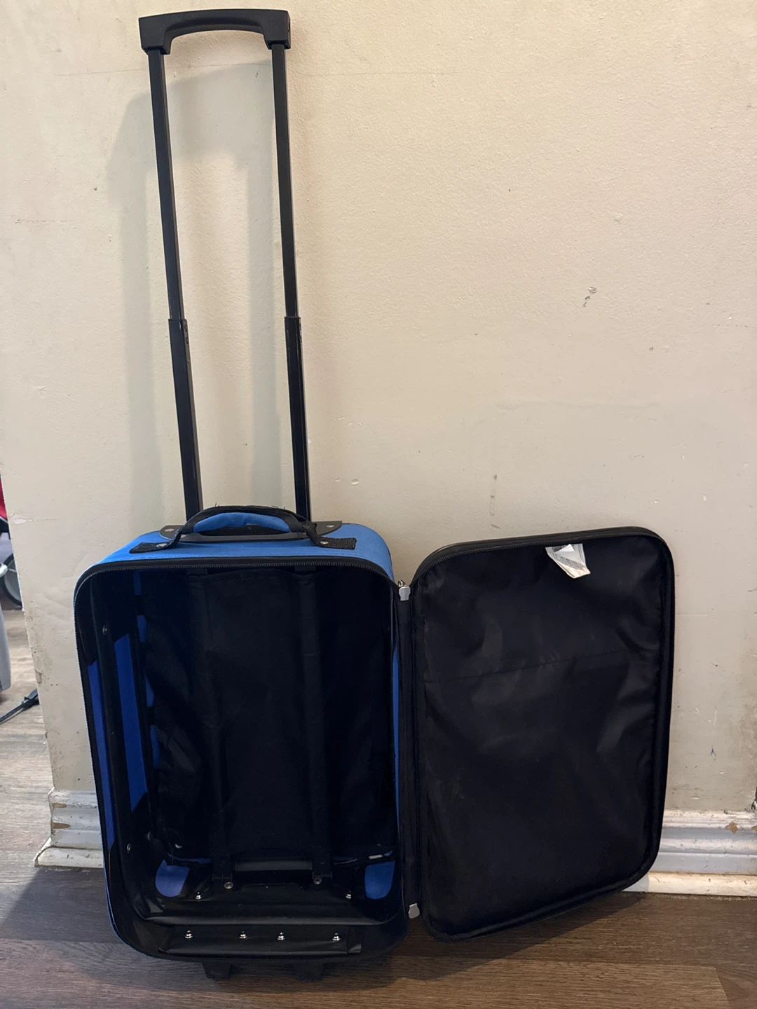 Blue Wheeled Carry-On Luggage - photo 4