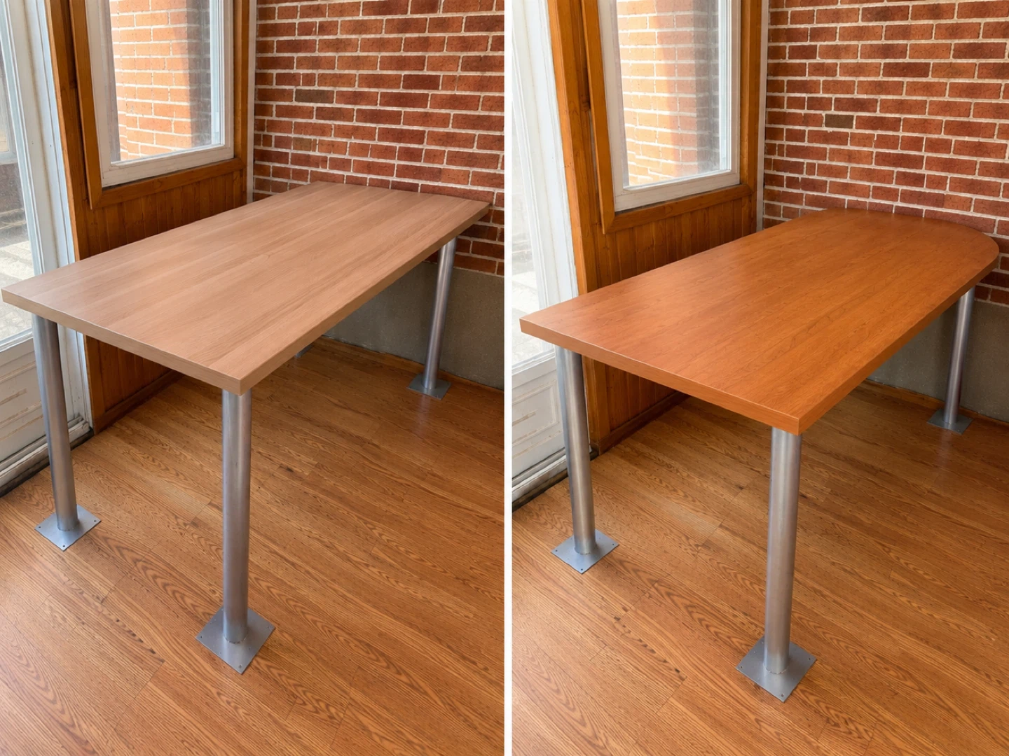 Wooden office tables