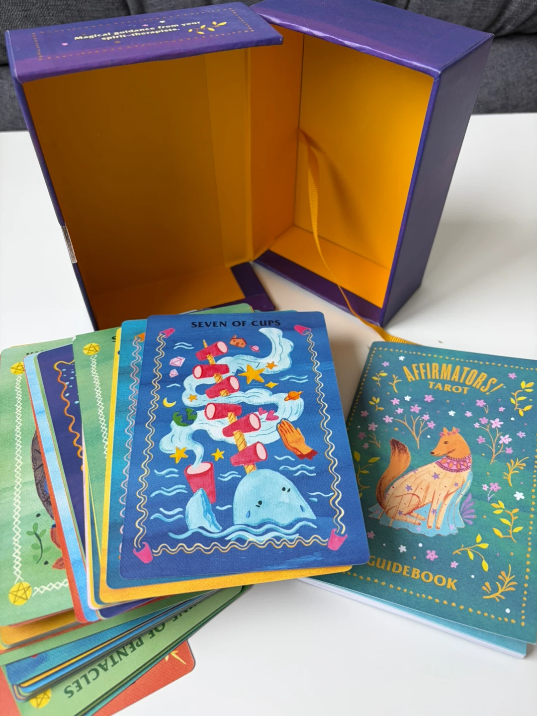 Affirmators! Tarot Card Deck and Guidebook - photo 2