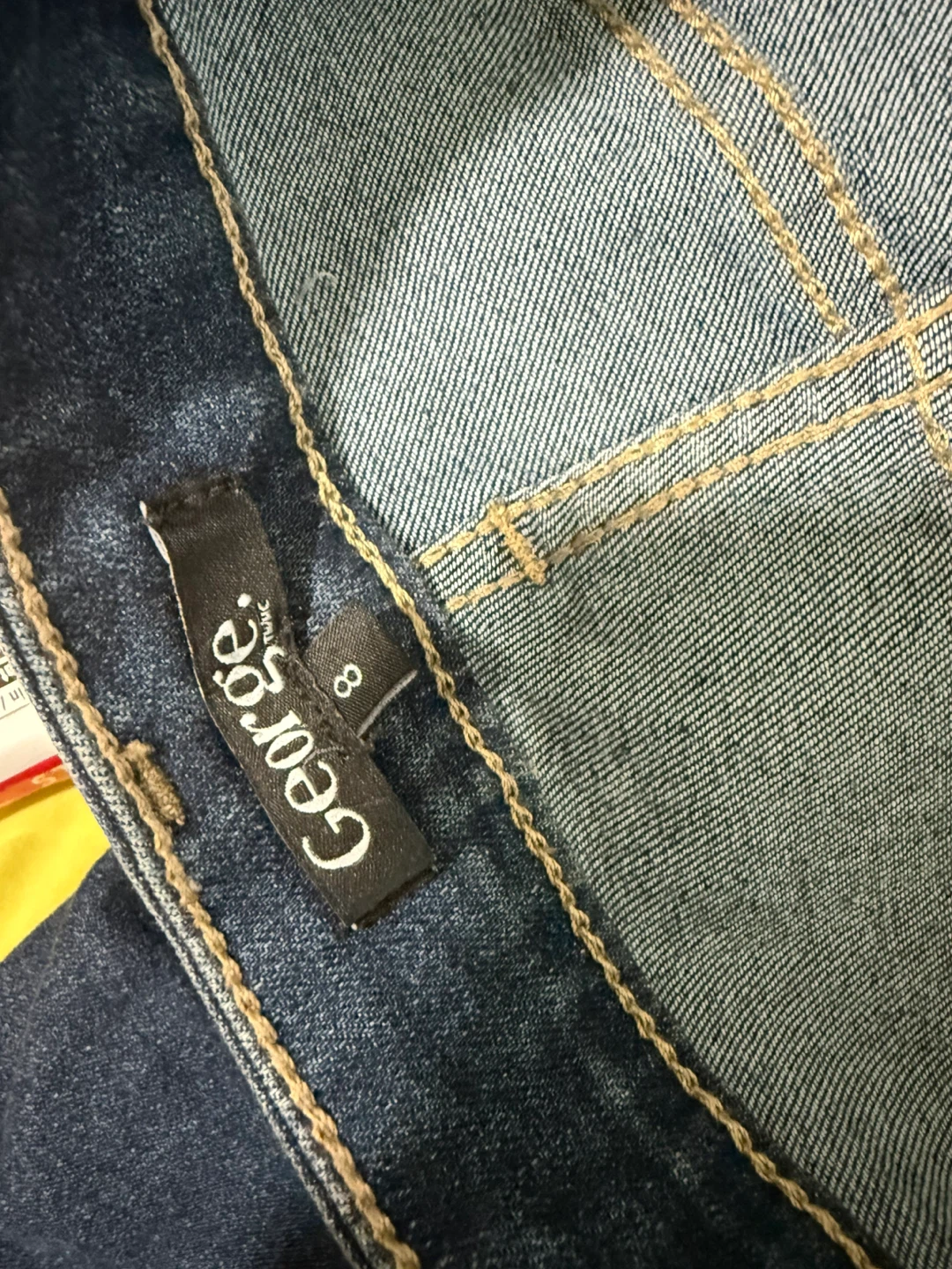 George Blue Denim Jeans Size 8 - photo 4