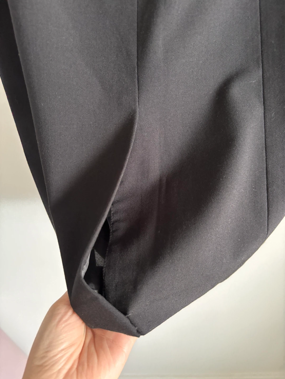 NWOT Calvin Klein Black Pencil Skirt Size 4 - photo 4