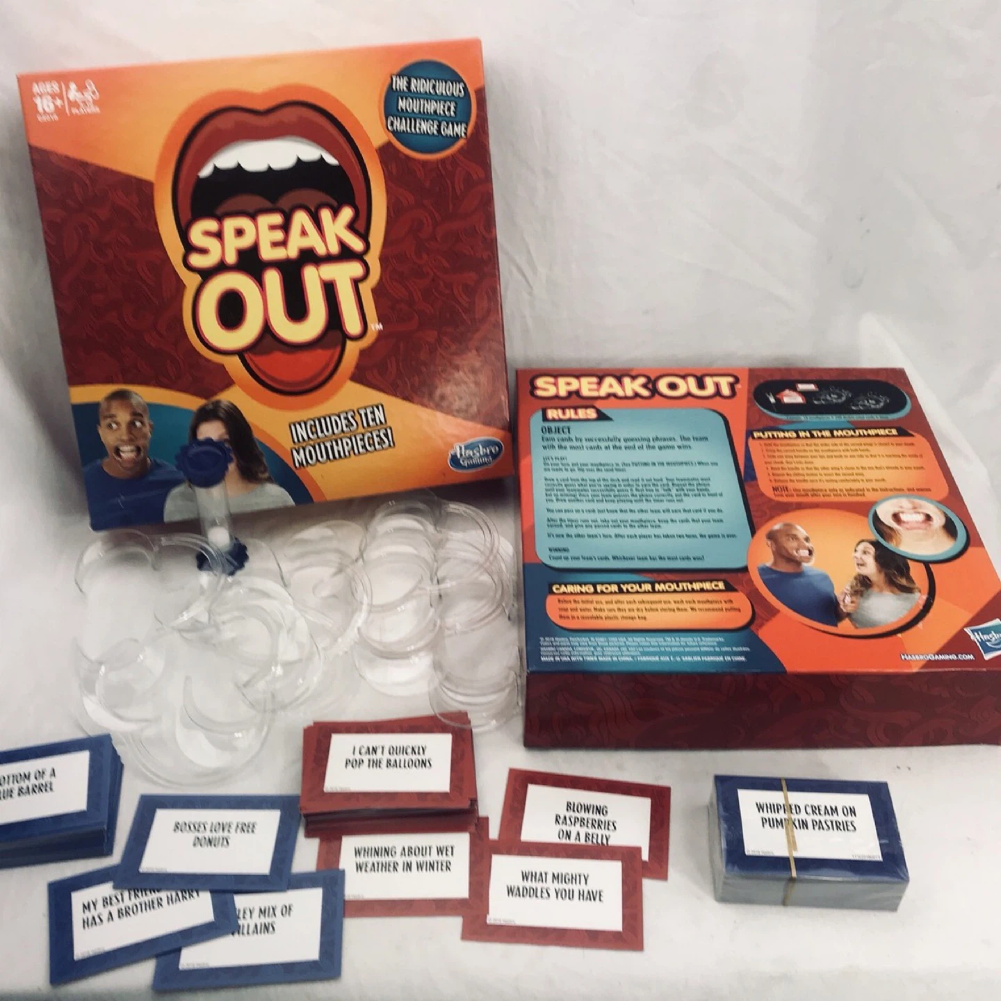 Speak Out The Ridiculous Mouthpiece Challenge Game - photo 2