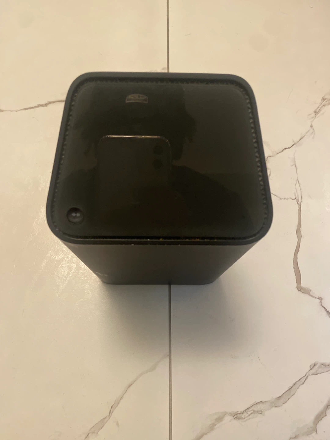 Black Wired Router