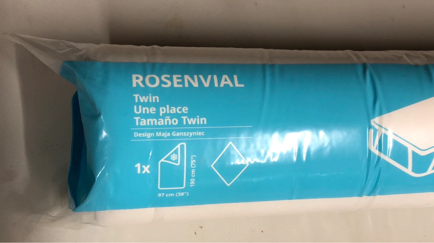 IKEA ROSENVIAL Twin Mattress Topper 97 cm x 190 cm - photo 2