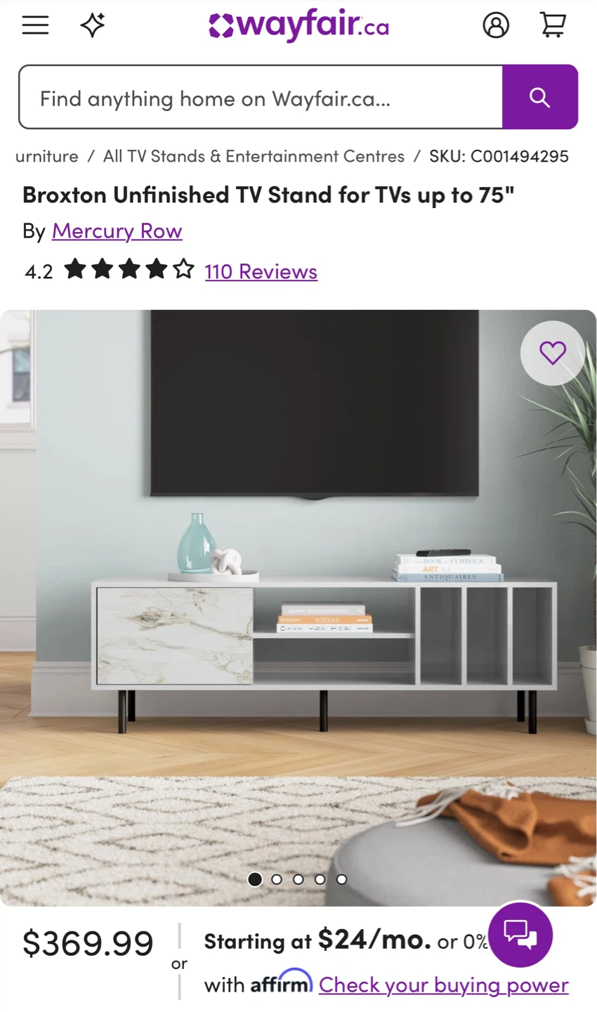 Mercury Row Broxton TV Stand